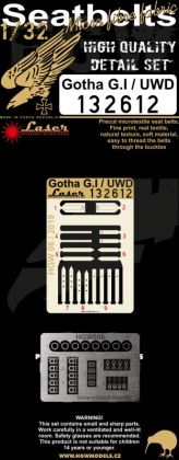 1:32 Gotha G.I/UWD Seatbelts