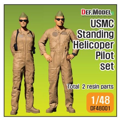 1:48 USMC Helicopter Pilot set