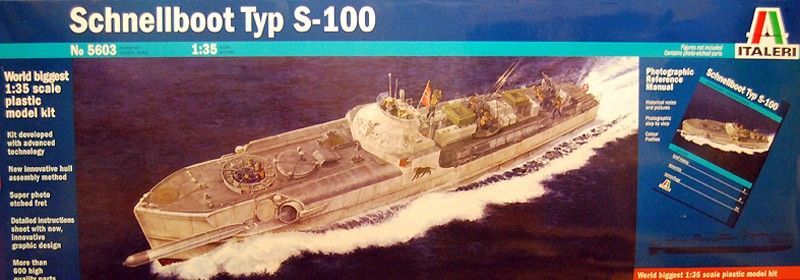 1:35 Schnellboot Typ S-100