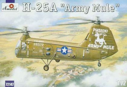 1:72 Piasecki H-25A Army Mule US Army Helicopter