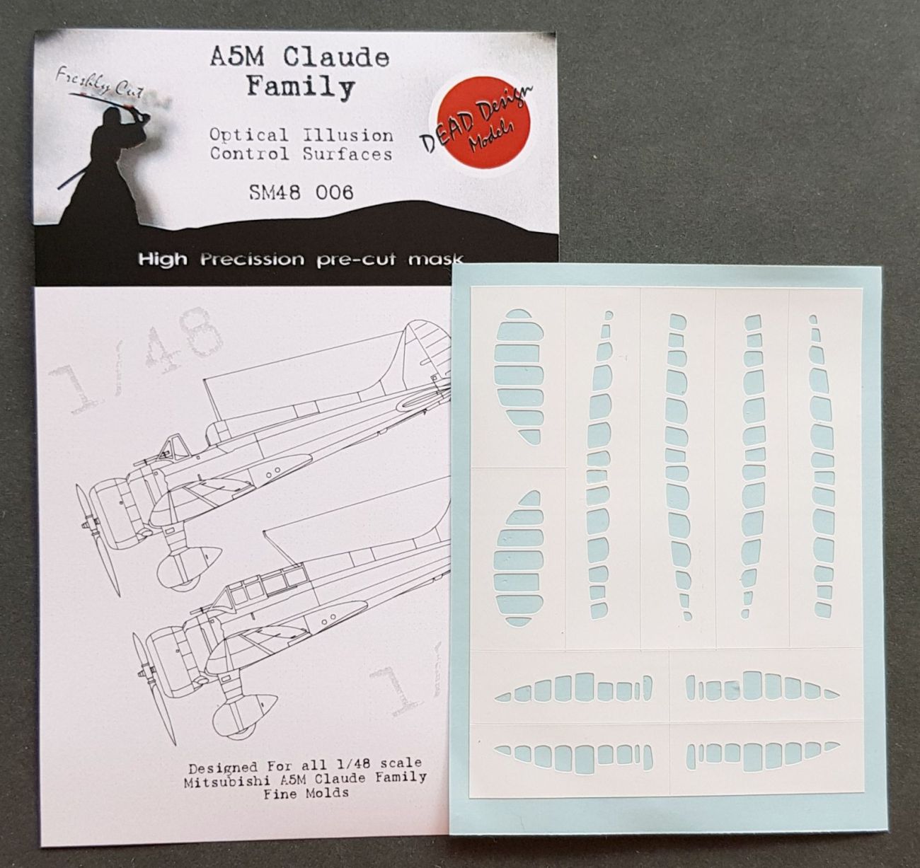 1:48 Mitsubishi A5M 'Claude' Control Surfaces