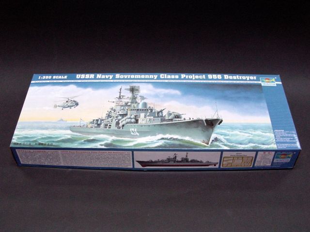 1:350 USSR Navy Sovremenny Class Project 956 Destroyer