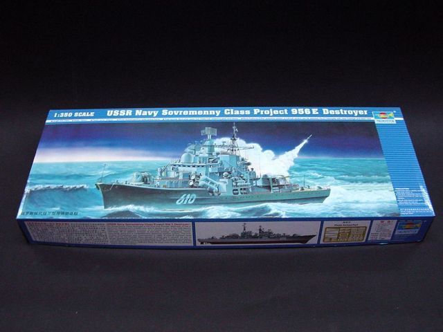 1:350 USSR Navy Sovremenny Class Project 956 E Destroyer