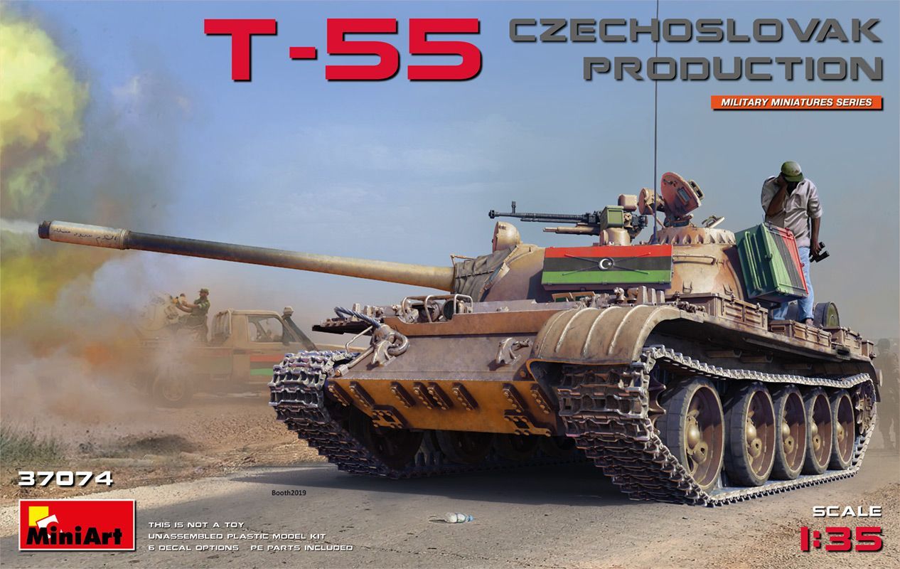 1:35 T-55 CZECHOSLOVAK PRODUCTION