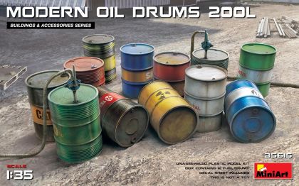 1:35 MODERN OIL DRUMS 200L
