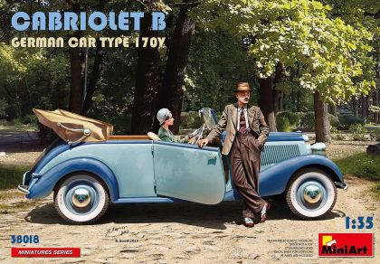 1:35 CABRIOLET B GERMAN CAR TYPE 170V
