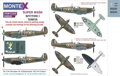 1:48 SPITFIRE I TAMIYA