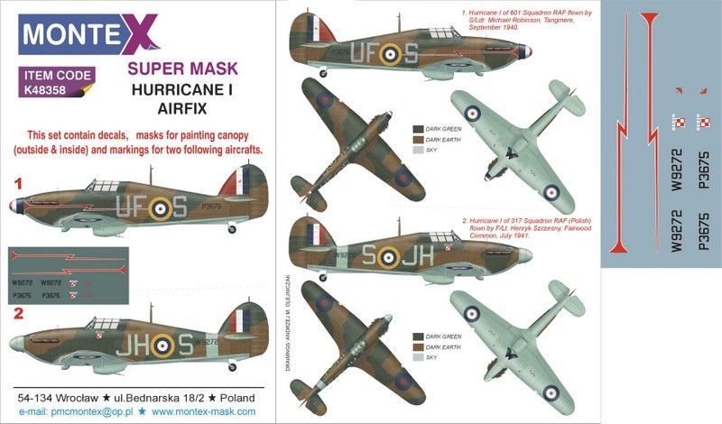 1:48 HURRICANE I AIRFIX