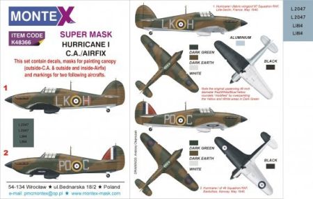 1:48 HURRICANE I C.A./AIRFIX