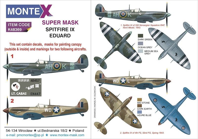 1:48 Spitfire Mk.IX EDUARD