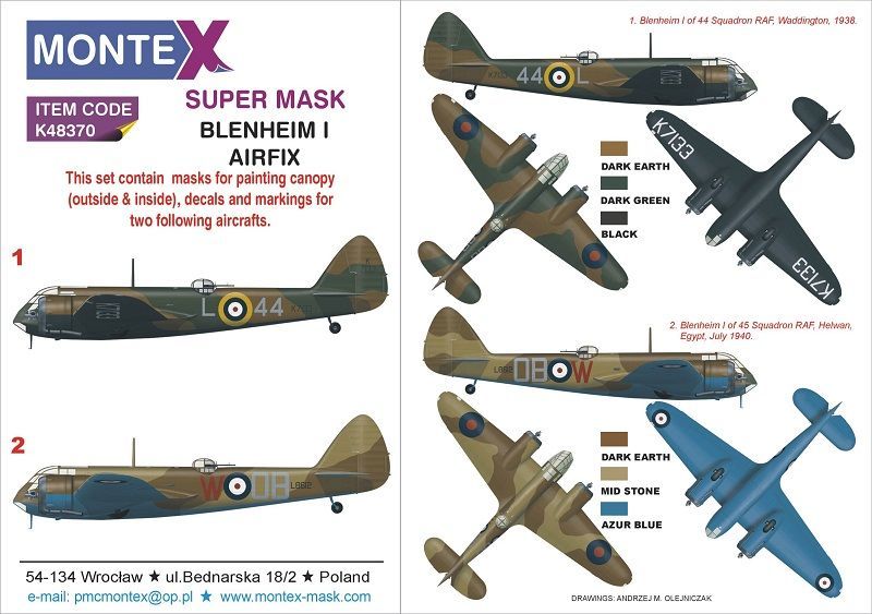1:48 Blenheim Mk.I (UK) AIRFIX