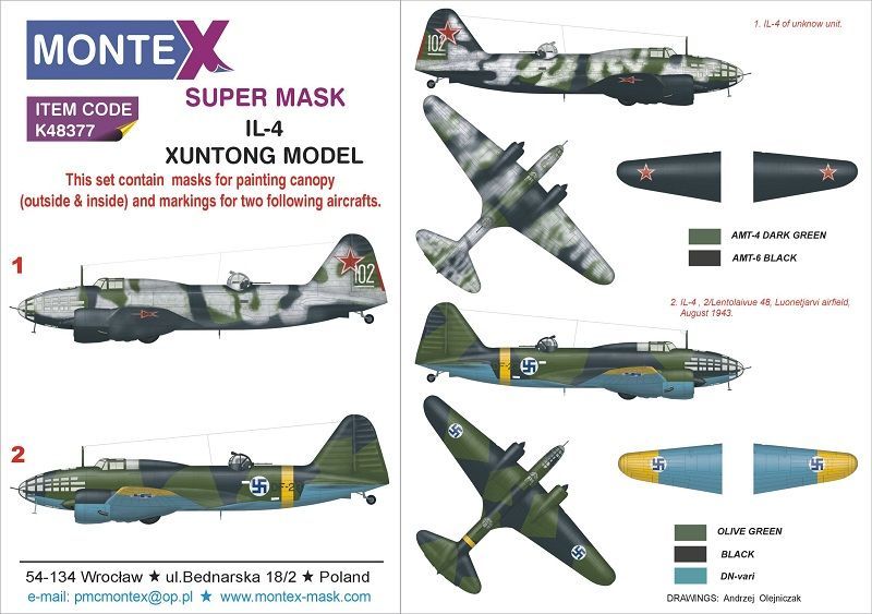 1:48 IL-4 XUNTONG MODEL