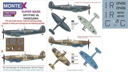 1:32 SPITFIRE VB HASEGAWA