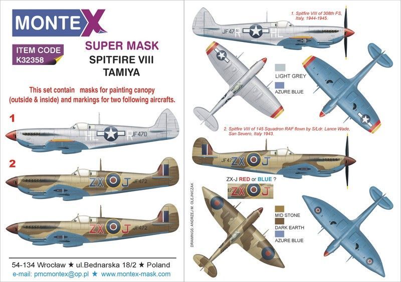 1:32 SPITFIRE VIII TAMIYA