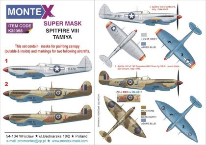 1:32 SPITFIRE VIII TAMIYA