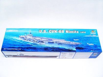 1:350 U.S. CVN-68 Nimitz aircraft carrier 1975