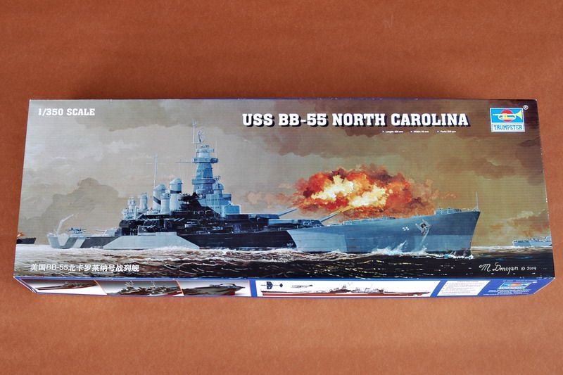 1:350 USS North Carolina BB-55