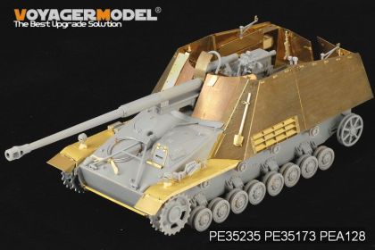1:35 WWII Nashorn / Hornisse / Hummel Fenders and Floor (For DRAGON 6150/6165/6166/6204/6314)