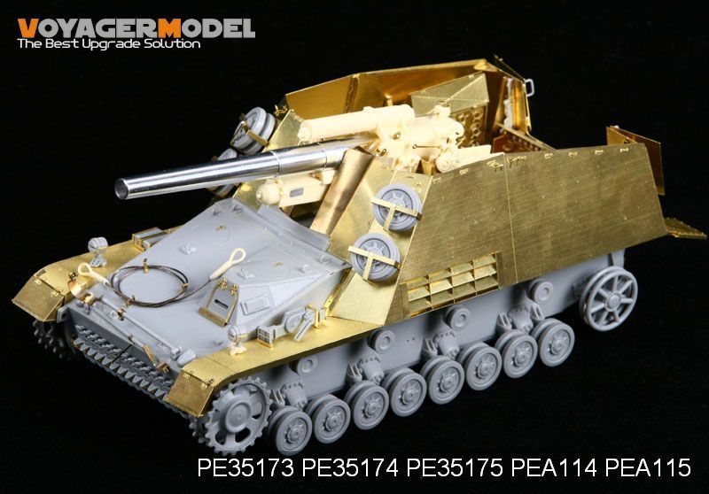 1:35 WWII Hummel Early Version Amour Plate (For DRAGON 6150/6204)