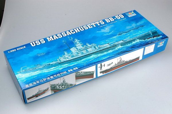 1:350 USS MASSACHUSETTS BB-59