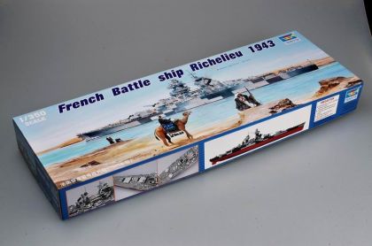 1:350 French battleship Richelieu
