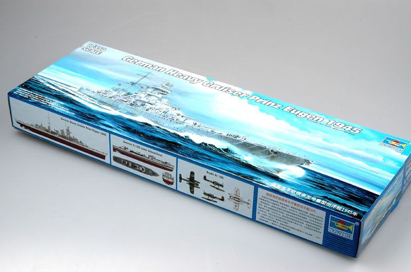 1:350 German Heavy Cruiser Prinz Eugen 1945