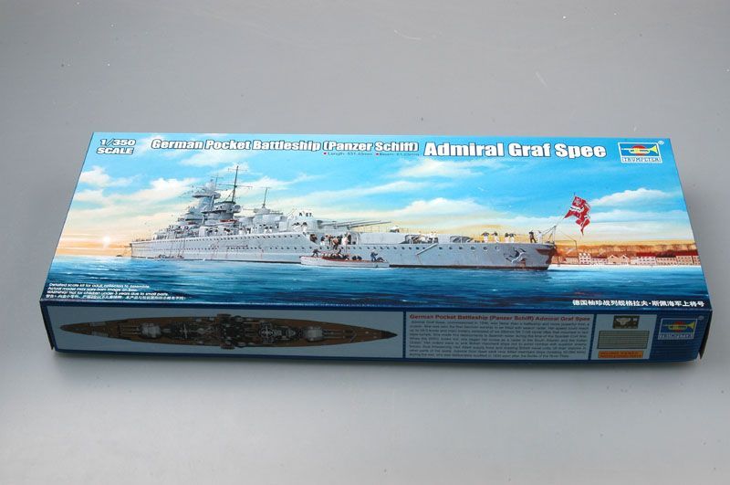 1:350 German Pocket Battleship (Panzer Schiff) Admiral Graf Spee