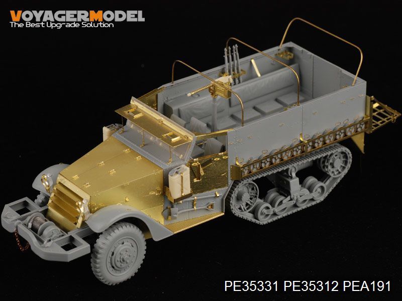 1:35 WWII US M3 Half Track (For DRAGON 6332)