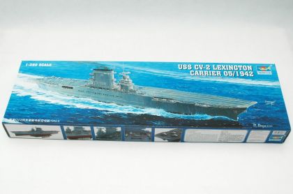 1:350 USS CV-2 Lexington carrier 05/1942