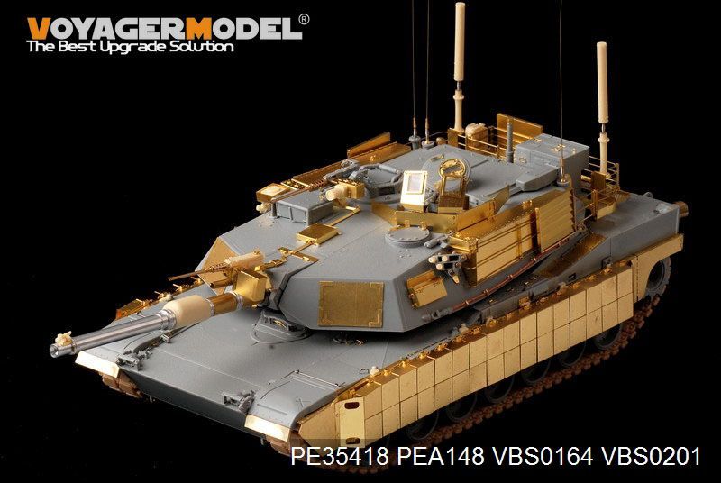 1:35 Modern US M1A1 TUSK1 Abrams Basic (For DRAGON 3535)