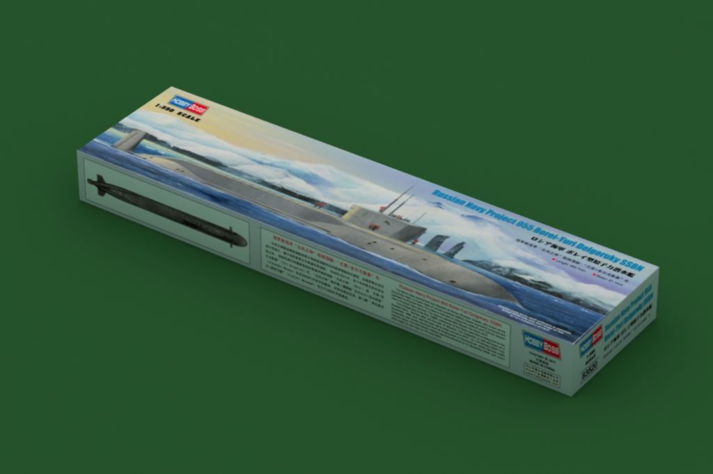 1:350 Russian Navy Project 955 Borei-Yuri Dolgoruky SSBN
