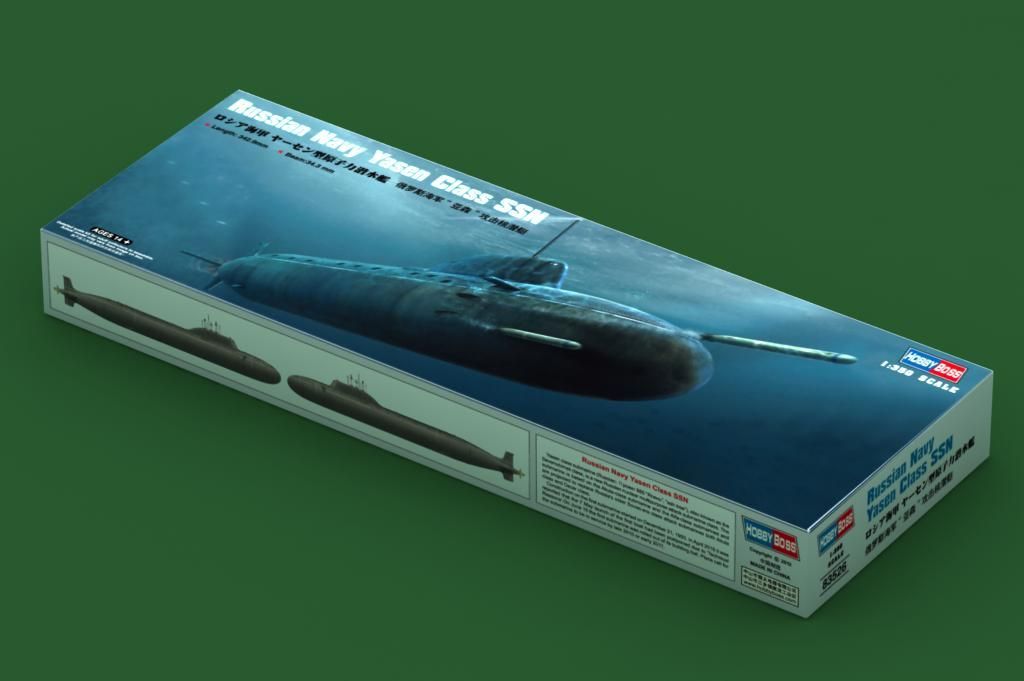 1:350 Russian Navy Yasen Class SSN