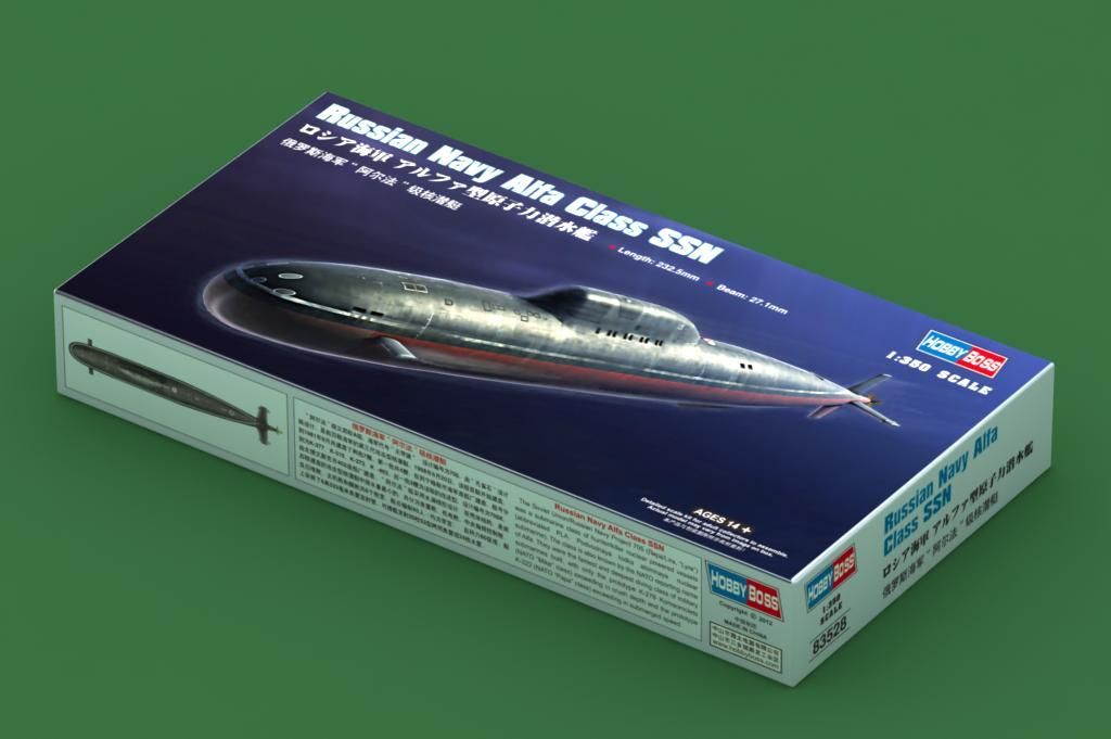 1:350 Russian Navy Alfa Class SSN