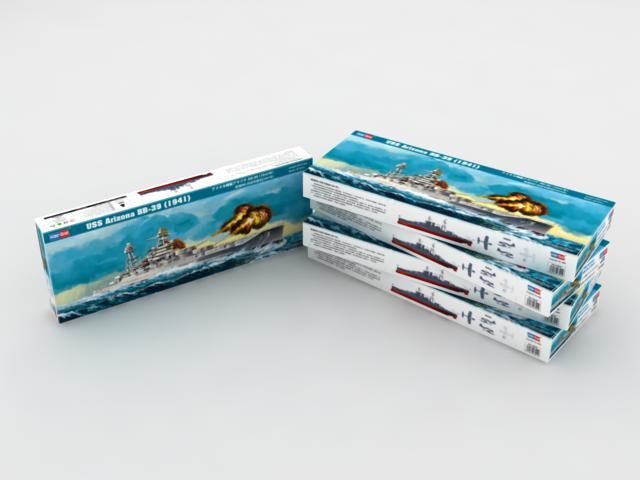 1:350 USS Arizona BB-39 (1941)