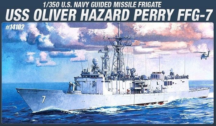 1:350 USS Oliver Hazard Perry FFG-7