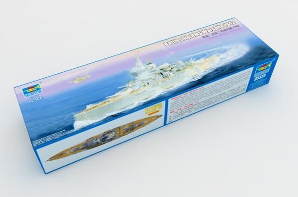 1:350 Battleship HMS Warspite 1942