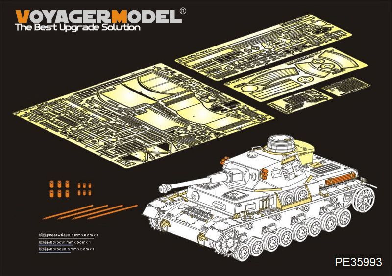 1:35 WWII German Pz.Kpfw.IV Ausf.G(LateProduction)Basic(For Border 35001)
