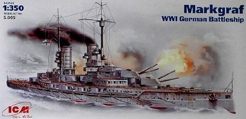 1:350 Markgraf: WWI German Battleship