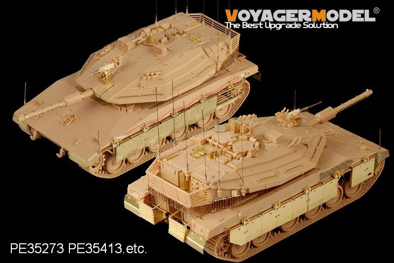 1:35 Modern Merkava MBT Family Antenna Set (For All)