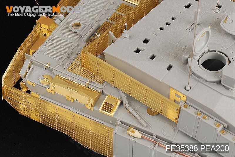 1:35 Modern British Challenger 2 MBT slat amour (For TRUMPETER 001522)