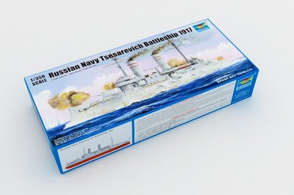 1:350 Russian Navy Tsesarevich Battleship 1917