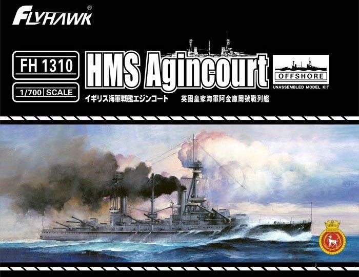 1:700 HMS Agincourt