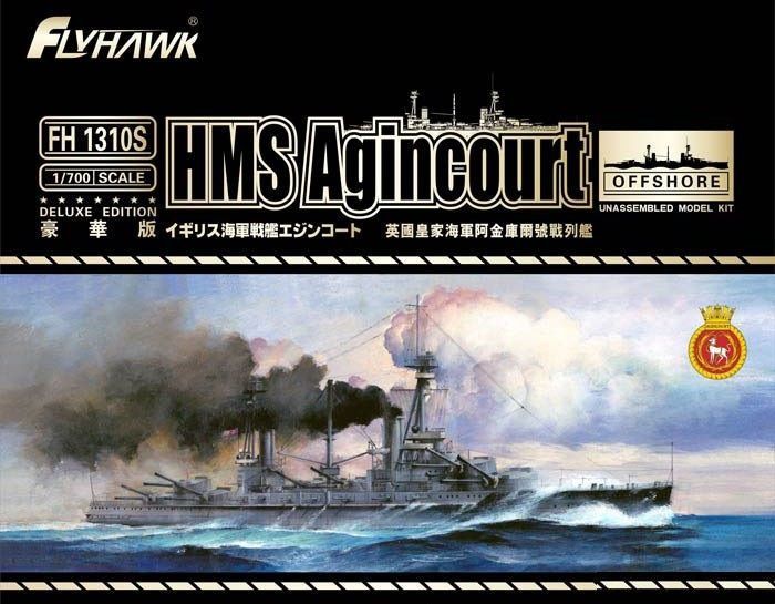 1:700 HMS Agincourt (Deluxe Edition)