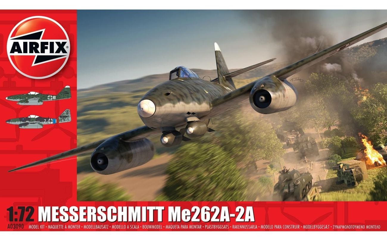 1:72 Messerschmitt ME262A-2A