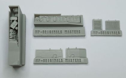 1:48 US cans (2 types) (12pcs)