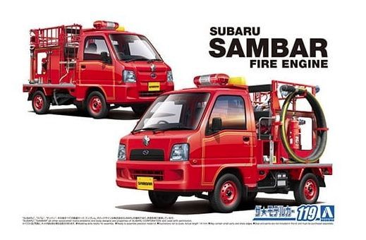 1:24 Subaru TT2 Sambar (Fire Engine)