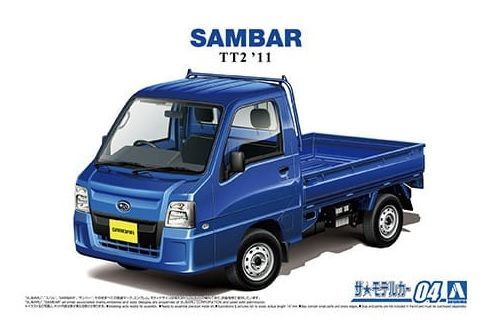 1:24 Subaru TT2 '11 Sambar WR Blue