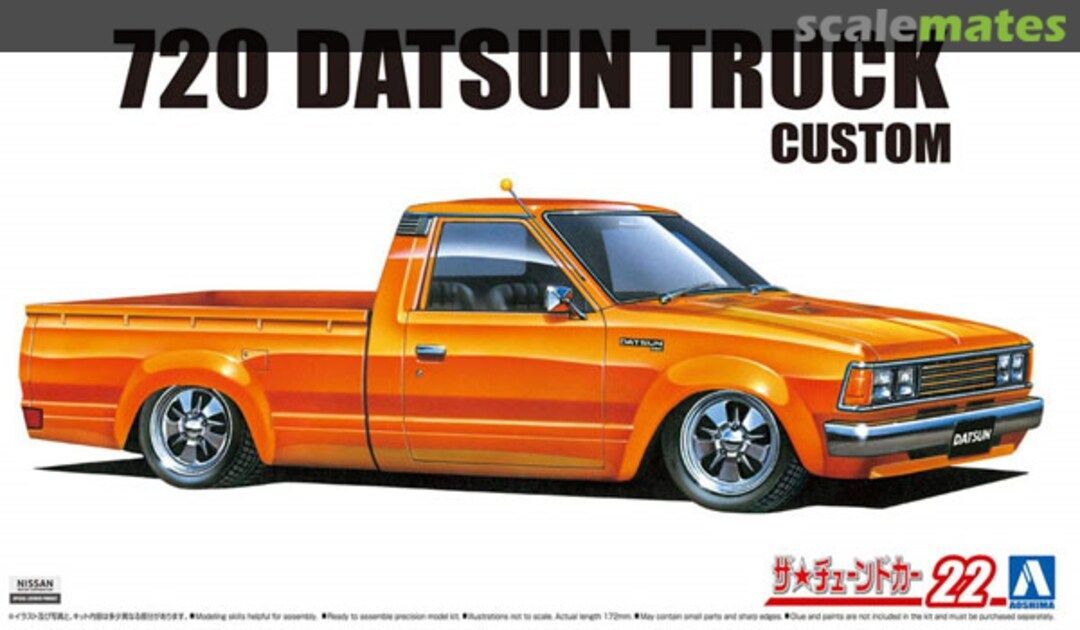 1:24 720 Datsun Truck Custom '82 Nissan