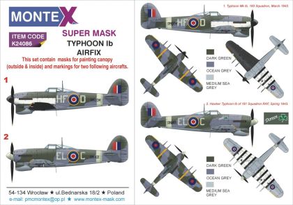 1:24 Hawker Typhoon Mk.IB (CAR DOOR)