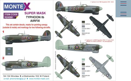 1:24 Hawker Typhoon Mk.Ib 'Car Door' version